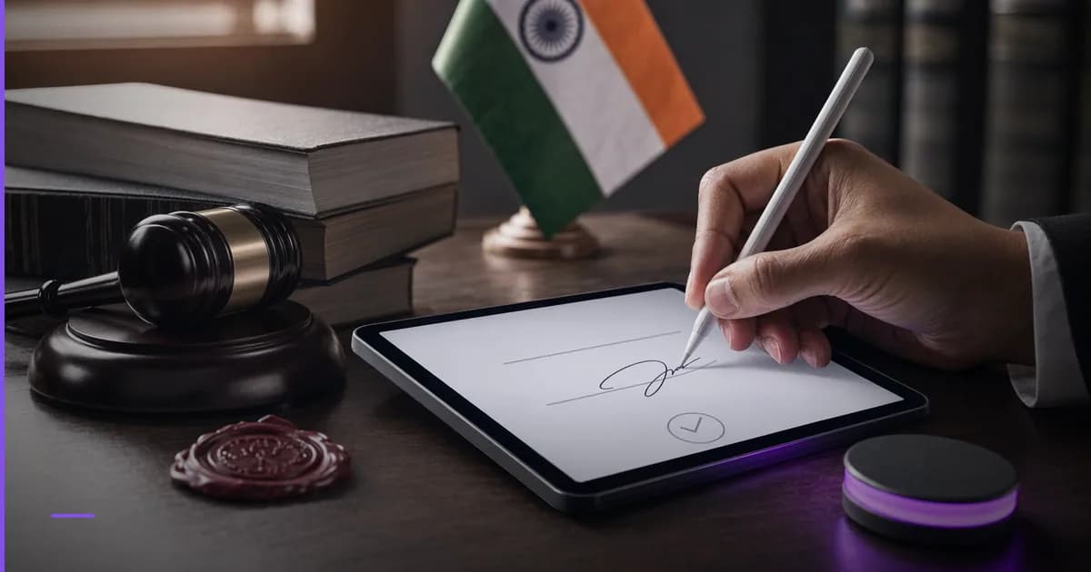 Are electronic signatures legally valid in India? A practical guide - Zettaura