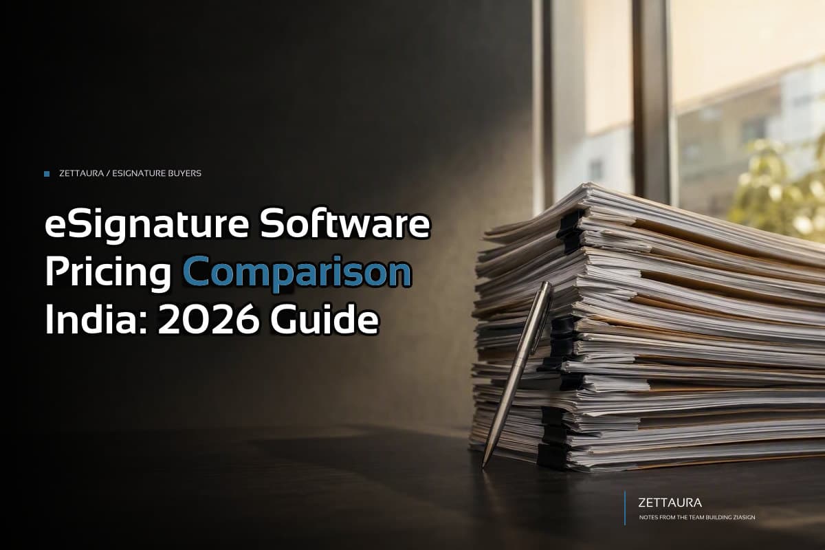 eSignature Software Pricing Comparison India: 2026 Guide